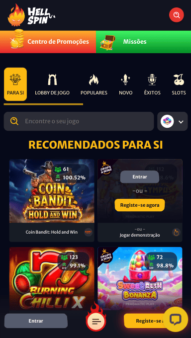 Máquinas de alta rotação e estúdios parceiros do HellSpin